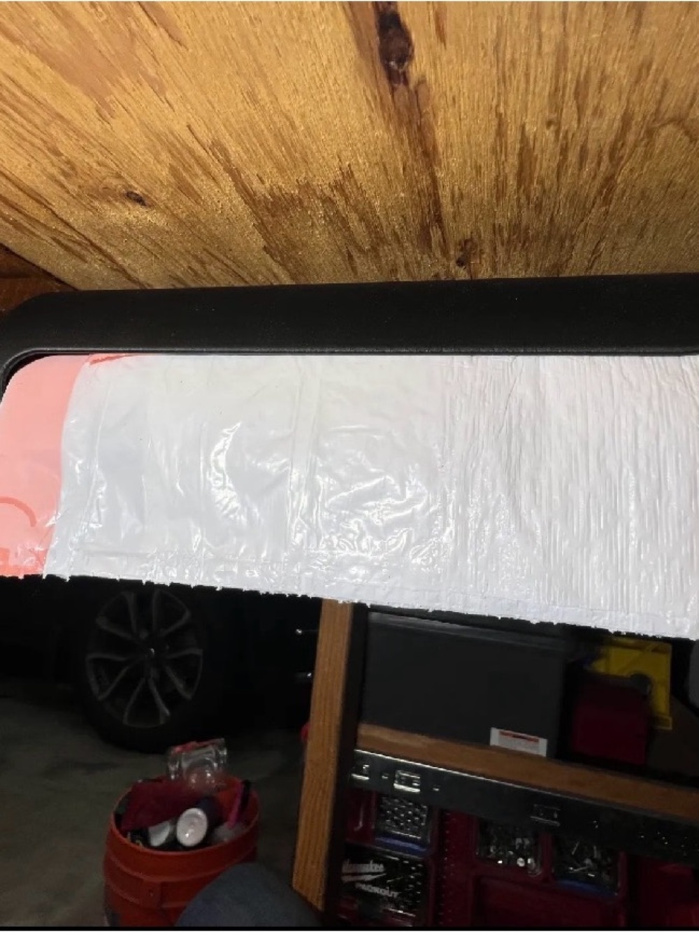 Pink and White Party Table Cover by